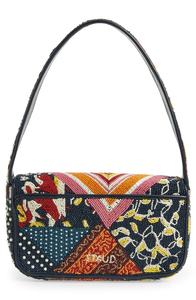 Elegant Floral Motif Design Handmade Beaded Embroidery <b>Clutch</b> Bag Luxury Ethnic Evening Handbag for Women and Girls Purses 2026 - Product Image 4