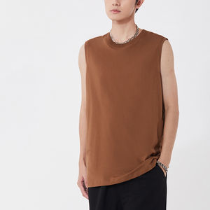 Personalizar hombres sin mangas GYM camisetas US tamaño correr baloncesto chaleco algodón Fitness camisetas sin mangas - Product Image 1