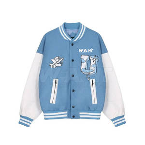 Chaqueta de béisbol para hombre de estilo callejero, suministro directo de fábrica, buena calidad, venta en línea, nuevo diseño - Product Image 1