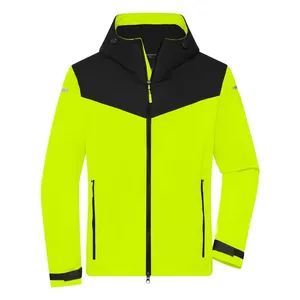 Men's All-Weather Recycled Sustainable Raincoat Sustainable <b>Jacket</b> with Practical Gadgets - Product Image 6