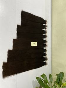 Cinta para extensiones de cabello, grado 12A, Natural, 100%, cabello humano virgen sin procesar, precio de fábrica - Product Image 4