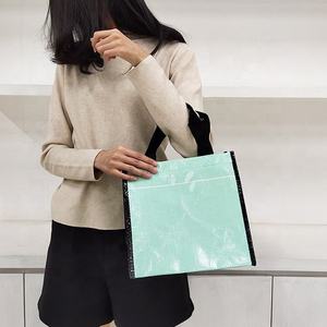 ถุงช้อปปิ้งผ้า PP พร้อมหูหิ้วปรับขนาดได้ (ผ้า PP/ผ้าไม่ทอ) สำหรับซูเปอร์มาร์เก็ตและร้านค้า - Product Image 5