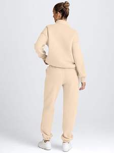 Sudaderas Holgadas de Invierno para Mujer con Manga Larga, Logotipo Frontal, Tela de Felpa y Diseño Ecológico - Product Image 5