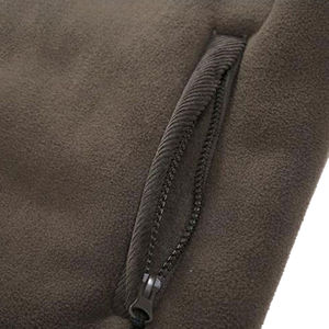 New Arrival Men Winter Wear Warm Stand Collar <b>Hooded</b> Polar Fleece <b>Jacket</b> OEM Design Fully Customized Breathable Quick Dry Faux - Product Image 5