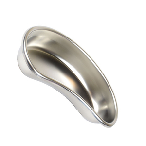 Bandeja de riñón médica de 8 pulgadas, artículos huecos de acero alemán, producto de herramienta de fuente de alimentación Manual de estilo de riñón no magnético - Product Image 1