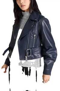 Wholesale Dropship OEM High-quality Female Elegant Bomber Jacket Casual Women's <b>Coats</b> Fashion <b>Outwear</b> Breathable Cotton - Product Image 6