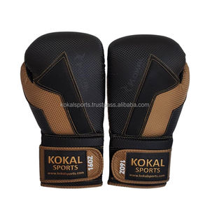 Vente en gros de gants de boxe de haute qualité avec logo personnalisé Gants de boxe en cuir synthétique pour adultes sparring et entraînement - Product Image 2