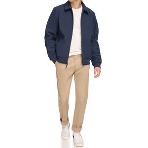 Chaquetas Bomber de Lona Personalizadas 2026, Bordado Frontal, Resistentes al Viento, Secado Rápido, Ecológicas, Corte Holgado, Forro Interior Suave - Product Image 1