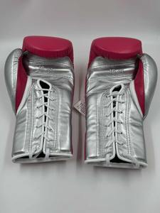 Gants de boxe de qualité supérieure, respirants, personnalisables, avec fermeture à lacets au poignet, en cuir véritable, pour les arts martiaux - Product Image 6