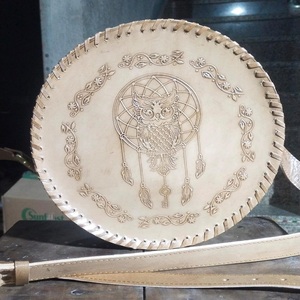 กระเป๋าเงินทรงกลมสไตล์วินเทจสั่งทำลายนูนเหมาะสำหรับการออกนอกบ้านแบบลำลองในเทศกาล - Product Image 1