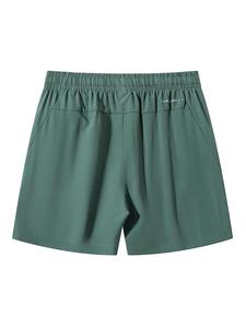 Shorts Homme en Soie Glacée Séchage Rapide pour Course, Sport et Plage – Longueur Cinq-Quarts, Vêtement d'Extérieur Respirant Grande Taille avec Logo Imprimé pour l'Été - Product Image 2