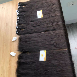 Oferta en Cabello Super Liso 100% Natural Remy, Cabello Virgen Vietnamita para la Fabricación de Pelucas, Precio de Mayoreo de Fábrica - Product Image 1