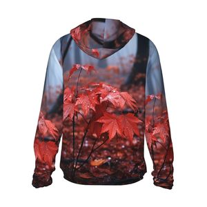 Sudadera con capucha de punto para mujer, con cremallera completa, estilo casual/urban/ombro caído, antiarrugas y transpirable - Product Image 2
