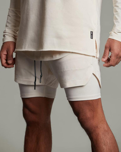 Promoción Verano Nuevo Logotipo personalizado transpirable Bolsillo en blanco Pantalones cortos casuales sueltos para hombres y mujeres - Product Image 3