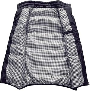 Gilet matelassé décontracté pour homme, col montant, veste d'extérieur - Product Image 6