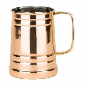 Vente chaude Personnalisé Gravé En Acier Inoxydable Moscou Mule En Métal Bière Mule Tasse Marteau Point Plaine Cuivre Poignée Grip Cadeaux D'affaires - Product Image 1