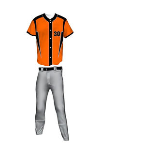 New Arrival Lightweight Breathable Baseball & Softball Jerseys Customized Sublimation Printing Team Sports Club Uniforms - Product Image 5