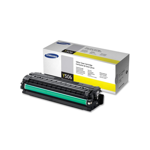 ตลับหมึกโทนเนอร์สีเหลืองแท้ Samsung CLT-Y506S ผงหมึกสีเข้ากันได้ ผลิตในญี่ปุ่น รุ่น SU524A - Product Image 1