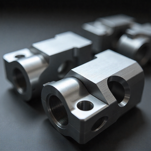 Haute qualité sur mesure CNC usinage Fabrication personnalisé aluminium acier inoxydable laiton composants fournisseur forage - Product Image 3