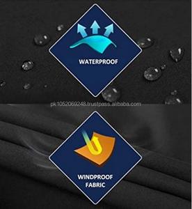 High Quality Custom Windproof Waterproof Breathable <b>Rain</b> <b>Jacket</b> with Hoodie - Product Image 6