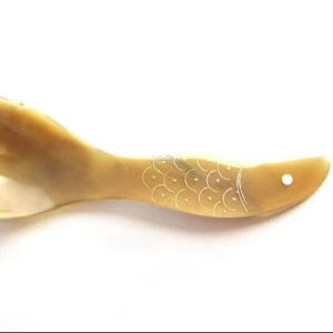 Nouveau Design Cuillère En Corne Faite À La Main dans Toutes Les Tailles avec Long Manche Corne Agate Couverts Cuillère En Corne De Buffle par L'artisanat En Croissant - Product Image 1