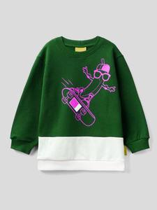 Sweat-shirt à col rond d'hiver respirant pour hommes, broderie personnalisée sublimée en polyester/coton de qualité supérieure - Product Image 2