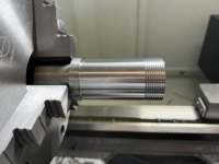 Mesin Bubut CNC Horizontal Presisi Tinggi dengan Kontrol GSK, Spindle Tunggal, Ringan, untuk Suku Cadang Mesin & Otomotif