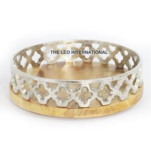 Platos y Vajilla Ovalados de Madera con Asas de Aluminio, Acabado Bajo Esmalte, Venta Directa de Fábrica al Por Mayor - Product Image 4