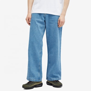 2025 NOUVEAU JT OEM Streetwear personnalisé 5 poches 100% coton Denim coupe ample Jeans pour hommes - Product Image 4