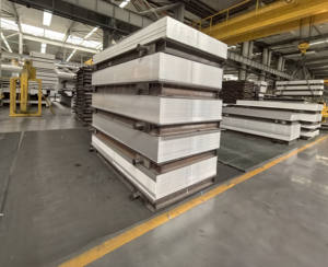 चीन कारखाने सामग्री 1524 मिमी चौड़ाई ट्रक ट्रेलर निकायों उद्योग एल्यूमीनियम शीट प्लेट ए 5052 - Product Image 2