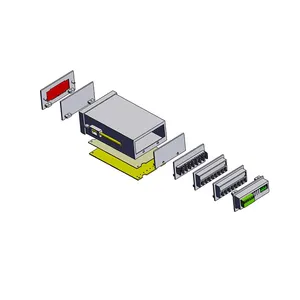 2024 Hot Sales Power Control Center Manufacturer of DIN Panel Cases IC-048 (96X48X150) in Indian manufacturer