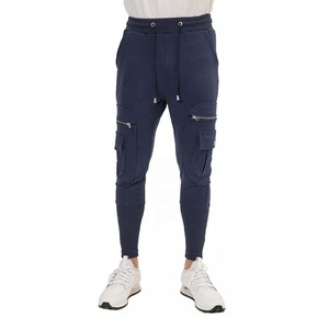 Pantalon de survêtement pour hommes avec logo personnalisé Pantalon de jogging en molleton de coton respirant Vente en gros de vêtements de sport d'hiver Pantalon de jogging avec design personnalisé - Product Image 4