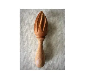 Luxury design Wood lemon reamer Wooden Citrus Lemon Reamer Citrus Orange Wooden lemon Reamer at cheap price