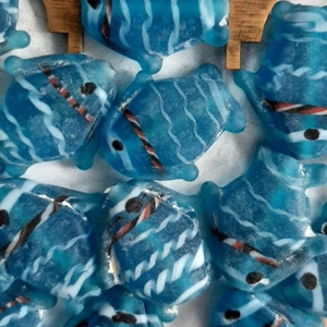 Lampwork Mixed Fancy Indian Glass Beads <b>Crystal</b> Jewelry <b>Making</b> <b>Kit</b> for <b>Bracelets</b> Necklaces for Fish Beads Mixing Supplies - Product Image 1