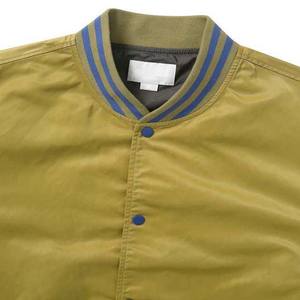 Veste bomber en satin pour homme imperméable sur mesure, vente en gros, veste de baseball varsity pour homme, veste varsity en satin sur mesure pour homme - Product Image 5