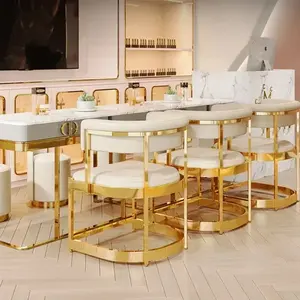 Silla de Comedor Moderna y Cómoda con Diseño Metálico para Hogar, Oficina y Restaurantes, Ideal para Salas de Estar - Product Image 1