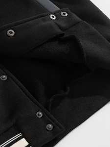 Chaqueta de bombardero Varsity para hombre, parches bordados de béisbol con letras de retazos de invierno, nueva chaqueta Varsity personalizable para hombre - Product Image 4