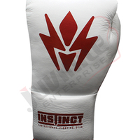 Gants de boxe professionnels gants de boxe en crin de cheval avec logo imprimé meilleurs gants de boxe en cuir véritable au Pakistan