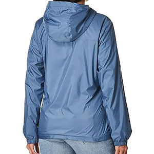 Zip up Outerwear Lightweight <b>Windbreaker</b> <b>Jacket</b> for Ladies Wholesale Custom Logo Print <b>Women</b> Breathable <b>Windbreaker</b> <b>Jacket</b> - Product Image 3