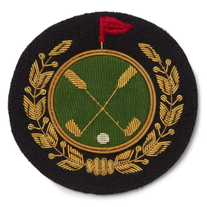 Emblema de insignia de lingote bordado a mano hecho a medida para Banda de Marcha cresta personalizada característica cómoda por proveedor - Product Image 1