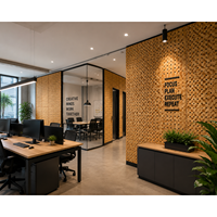 Paneles Acústicos de MDF Perforado de 5-8 mm con Orificios, Diseño Moderno, Alta Absorción de Sonido NRC 0.8, Hecho en España, para Uso en Dormitorios, Personalizado