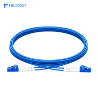 Câble de brassage blindé multimode duplex SC FC LC ST MM SM OM1 OM2 1, 2 ou 4 fibres optiques