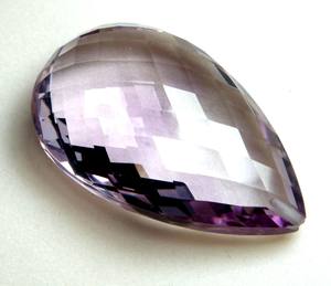 Piedra preciosa curativa preciosa de tamaño calibrado de amatista Rosa suelta genuina para uso en la fabricación de joyas a la tasa más baja disponible para exportación - Product Image 1