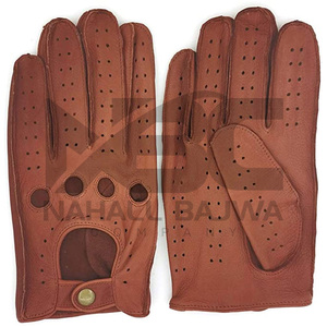 Logo personnalisé et Design gants de conduite en cuir de qualité supérieure, robustes, nouveaux gants de conduite confortables - Product Image 6