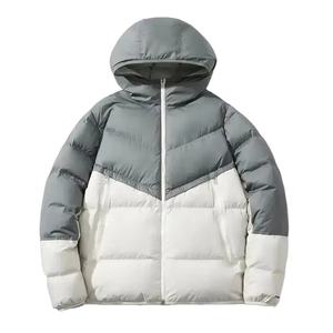 Nouvelle arrivée, veste d'hiver à manches longues pour homme, avec logo personnalisé imprimé, veste matelassée en gros pour homme, 2026 - Product Image 1