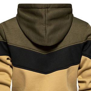 Sudadera con capucha transpirable de poliéster 100% para hombre, sudaderas con capucha de tela de alta calidad en colores sólidos - Product Image 5