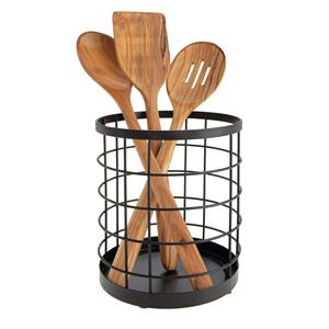 Kitchenware Decorative Tabletop Utensil Baskets Utensils Iron Wire <b>Holder</b> Centerpiece Spoon Fork <b>Knife</b> <b>Holder</b> Hot Selling - Product Image 1