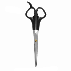 Cómodas tijeras de corte de pelo de peluquero, mango de plástico de Color negro, tijeras profesionales de hoja afilada para el cabello - Product Image 2