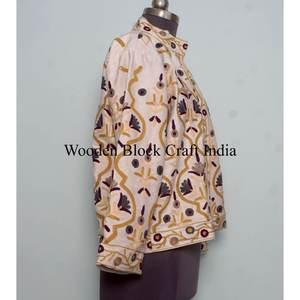 Handmade Multicolor Suzani Embroidered <b>Velvet</b> <b>Jacket</b> for Women Breathable Floral Design Handcrafted Artisan Women's <b>Jacket</b> - Product Image 4
