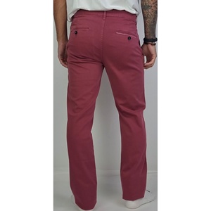 Nuevos pantalones Bordeaux Montizon 100% algodón Anti-Pilling Logotipo personalizable Ligero Cintura alta Estilo recto de XL a 6XL - Product Image 1